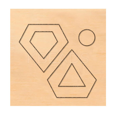 Wood Cutting Dies DIY-WH0169-19-1