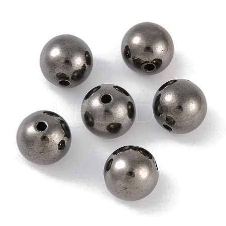 CCB Plastic Round Beads ALUM-U001-08A-07-1