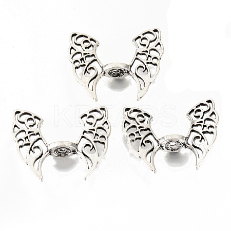 Tibetan Style Alloy Beads PALLOY-R134-10-RS-1