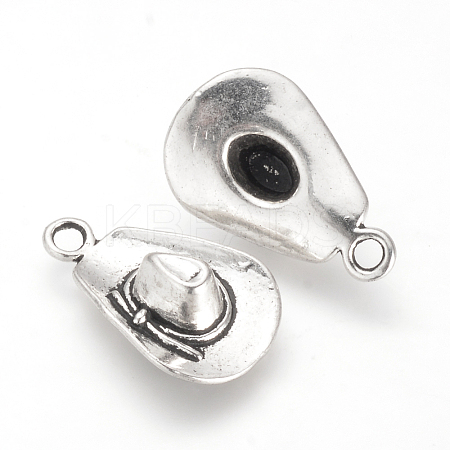 Tibetan Style Alloy Pendants LS-X-TIBE-Q070-03AS-RS-1