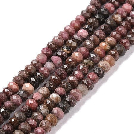 Natural Rhodonite Beads Strands G-E591-03-1