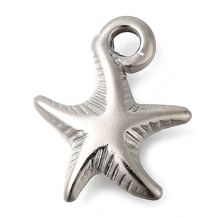 Anti-Tarnish 304 Stainless Steel Pendants STAS-I310-10P-1