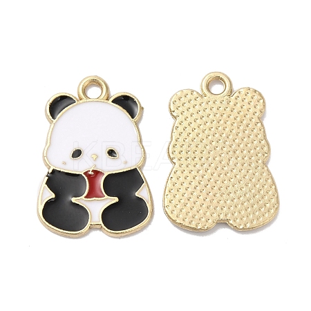 Alloy Enamel Pendants ENAM-D046-09G-04-1