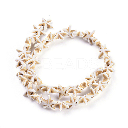 Synthetic Magnesite Bead Strand X-G-P228-16-01-1