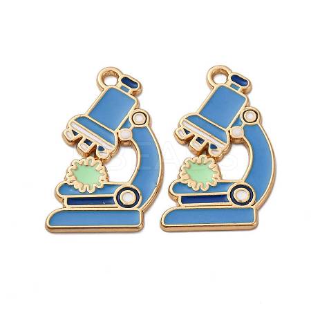 Chemistry Theme Alloy Enamel Pendants LS-ENAM-V002-01D-KCG-1