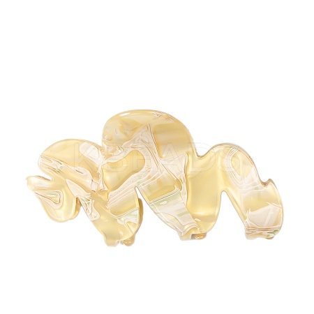 Wave PVC Claw Hair Clips PW-WG994EC-06-1