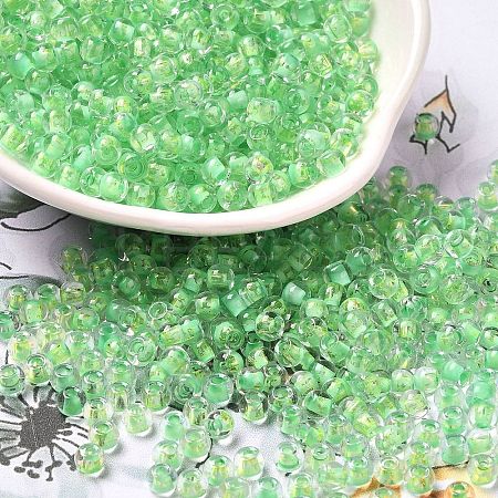 Transparent Glass Round Seed Beads SEED-B001-05A-06-1