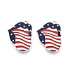 Independence Day Alloy Enamel Pendants ENAM-T022-46P-1