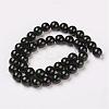 Synthetic Green Goldstone Beads Strands G-D169-02-6mm-1