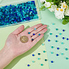 5 Colors Transparent Glass Beads Sets FGLA-PH0001-11A-01-3