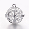 Brass Cage Pendants LS-KK-K173-03S-1