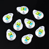 3D Printed ABS Plastic Imitation Pearl Beads KY-S163-423-2
