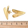 304 Stainless Steel Stud Earrings EJEW-U047-19G-5