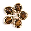 Natural Tiger Eye Pendants STAS-L022-487G-02-1
