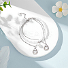 10Pcs 304 Stainless Steel Pendants STAS-UN0046-55-6