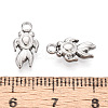 304 Stainless Steel Charms STAS-T067-90S-3