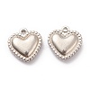 Non-Tarnish 304 Stainless Steel Charms STAS-G244-02P-1
