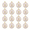 Golden Plated Alloy Charms ENAM-S118-01B-2