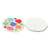 Opaque Acrylic Pendants BACR-D002-12A-2