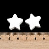 Spray Painted Wood Beads WOOD-F017-01A-3