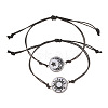 Sun and Stars Moon Alloy Link Bracelets Set WH-WGFF603-02-1