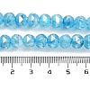 Baking Paint Glass Beads Strands GLAA-H032-05-02-4