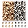 800Pcs 2 Colors CCB Plastic Round Beads FIND-YW0007-20-1
