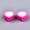 Handmade Polymer Clay Beads X-CLAY-T016-67-4