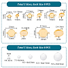 DIY Blank Dome 304 Stainless Steel Link Connector Making Kit DIY-PH0022-61-2