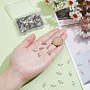 200Pcs Cross 304 Stainless Steel Charms STAS-ME0001-72-3