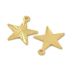 Rack Plating Brass Charms KK-G515-53D-G-2