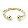 Rack Plating Brass Cuff Bangles BJEW-H326-03G-2