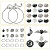 DIY Alloy & Brass European Style Bracelet Making Kits DIY-FS0007-23-2