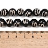 Tibetan Style dZi Beads Strands G-G328-A05-10mm-5