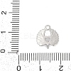 Brass Micro Pave Cubic Zirconia Charms LS-ZIRC-P122-01B-P01-3