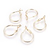 Brass Hoop Earrings KK-O104-20G-NF-1
