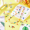 75Pcs 5 Styles Handmade Millefiori Lampwork Beads LAMP-PJ0001-03-8