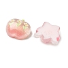 Transparent Resin & Glitter Powder Cabochons RE-CBA8E56-01-2