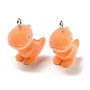 Flocky Acrylic Pendants FIND-A044-01H-1