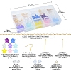 DIY Flower Earring Making Kit DIY-FS0004-15-5