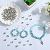 100Pcs Tibetan Style Alloy Beads FIND-SP0002-23-4
