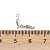 Vegetables 304 Stainless Steel Charms STAS-G356-06P-03-3