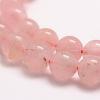 Natural Rose Quartz Beads Strands G-E380-06-8mm-3