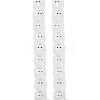 Transparent Glass Beads Strands LAMP-L078-010I-1