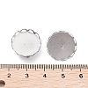 Non-Tarnish 304 Stainless Steel Brooch Base Settings FIND-D035-03A-P-3