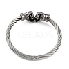 304 Stainless Steel Bangles for Women STAS-M023-19A-3