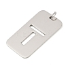 304 Stainless Steel Pendants LS-STAS-M115-01P-T-2