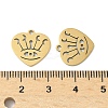 201 Stainless Steel Pendants STAS-P428-02A-G-3