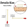 10Pcs Rack Plating Alloy Enamel Pendants FIND-YW0007-85-3