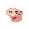 304 Stainless Steel Enamel Charms STAS-P388-19L-G-2